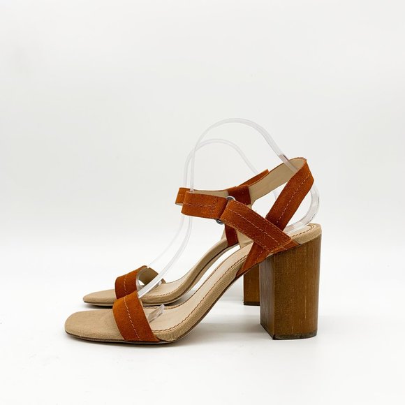 SPLENDID Women's Brown Leather Strap Sandals - Picture 5 of 8
